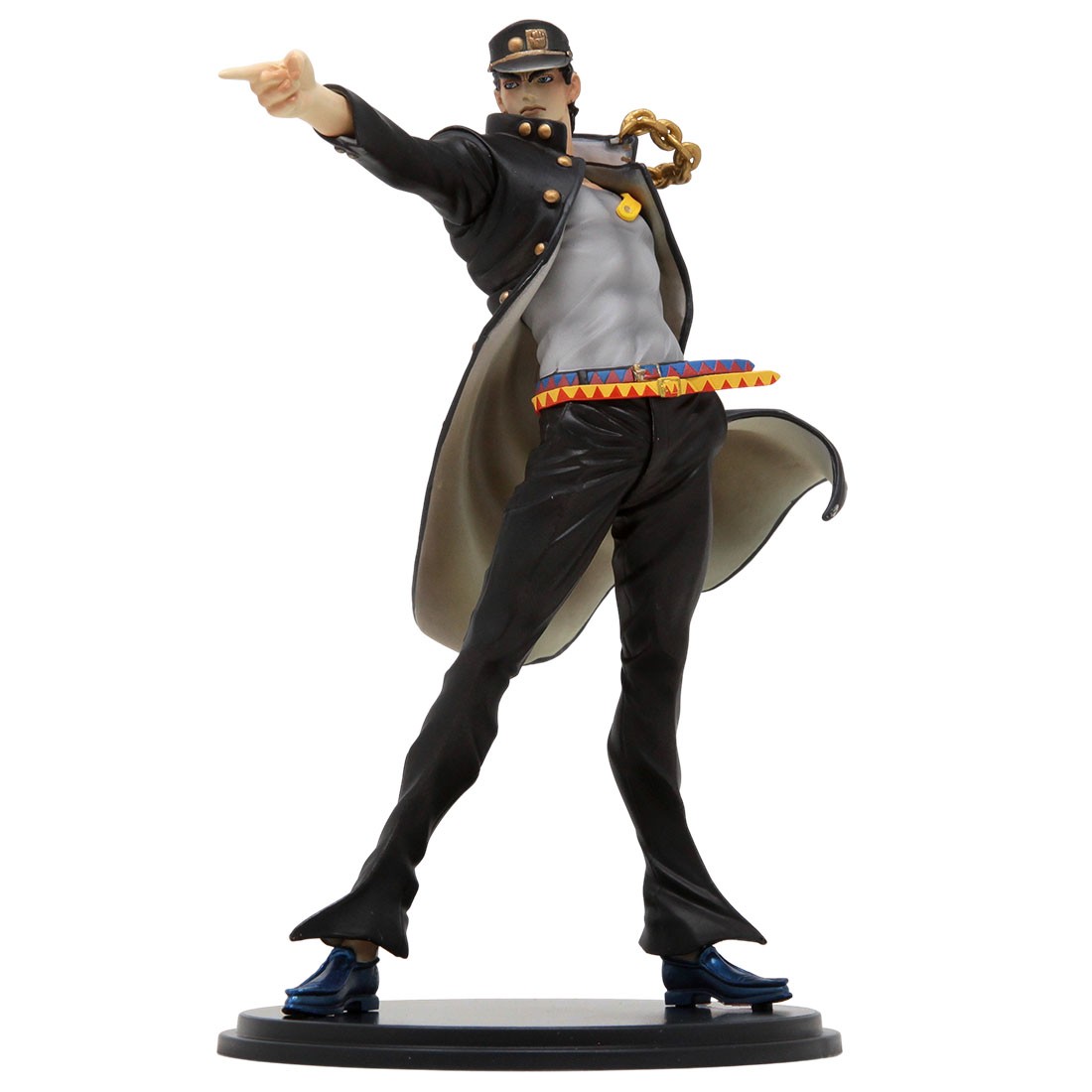 Medicos Statue Legend JoJo's Bizarre Adventure Part 3 Stardust Crusaders Jotaro Kujo Figure (black)