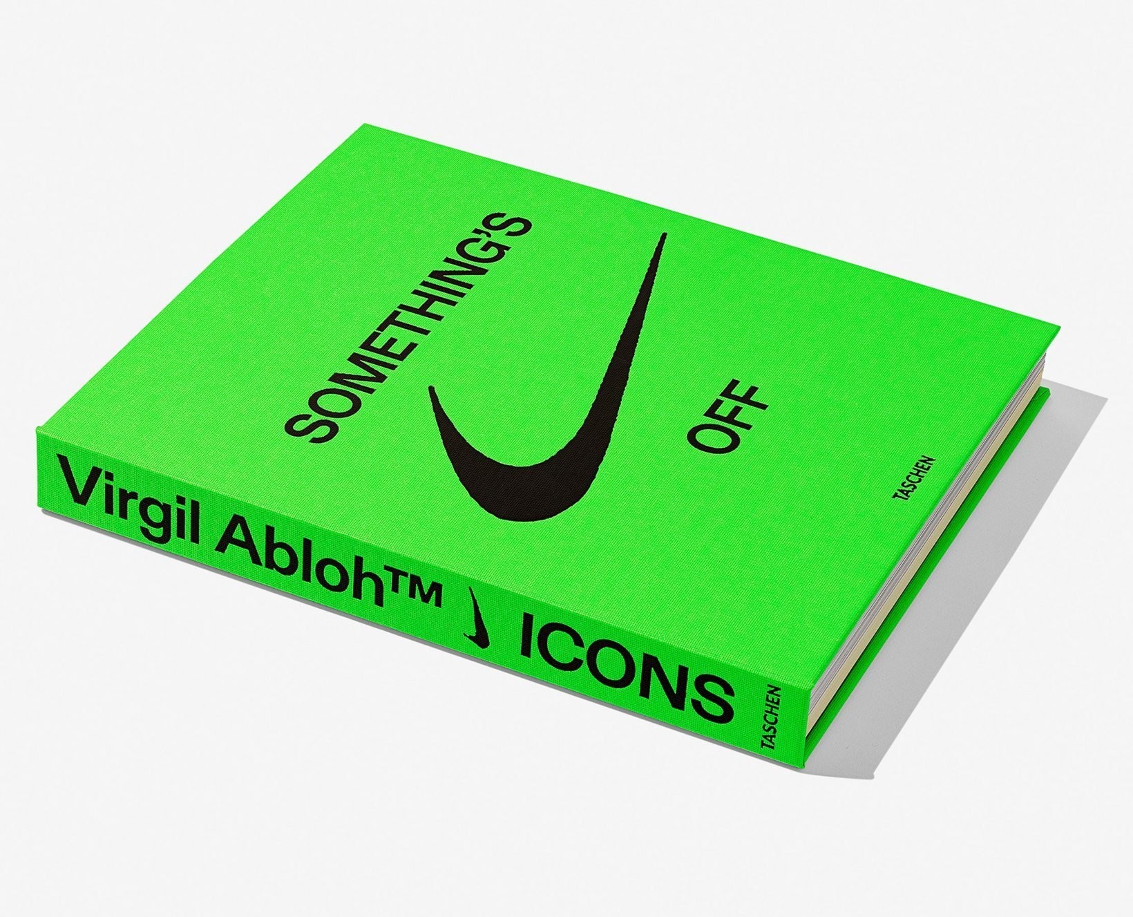 Virgil Abloh x Nike Icons Book (green / hardcover)