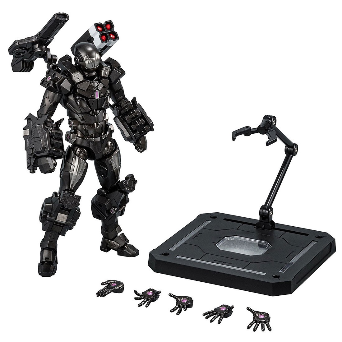 Sentinel Fighting Armor Marvel War Machine Figure (black)
