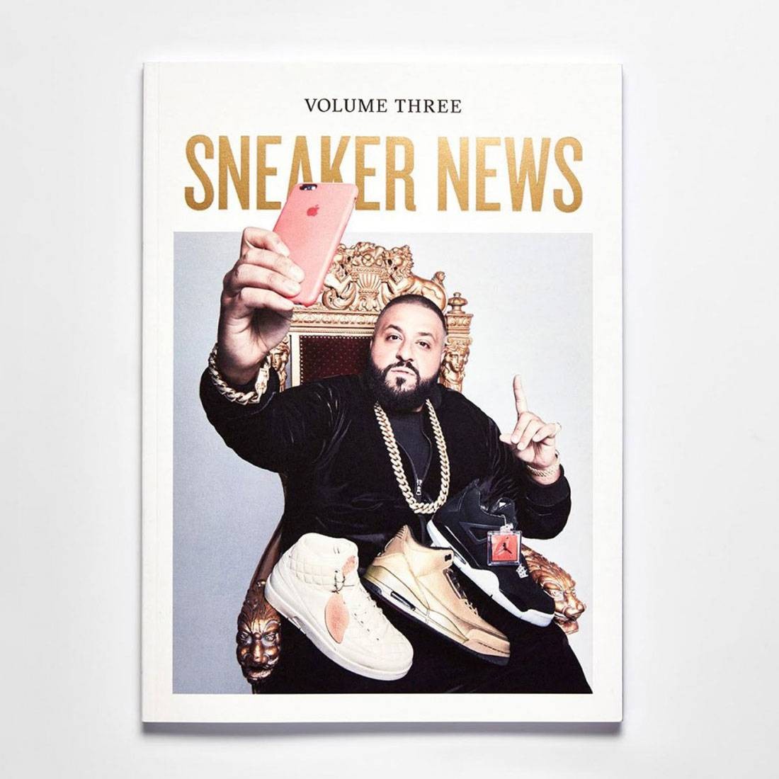 Sneaker News Vol 3 Magazine - DJ Khaled Issue (white / multi)