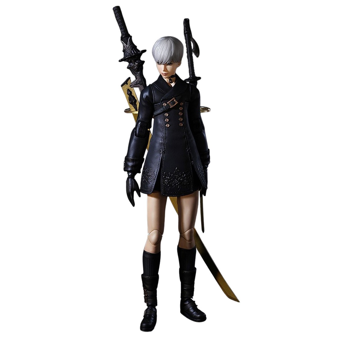 Square Enix NieR Automata Play Arts Kai 2B YoRHa No. 2 Type B Deluxe Ver.  Figure (black)