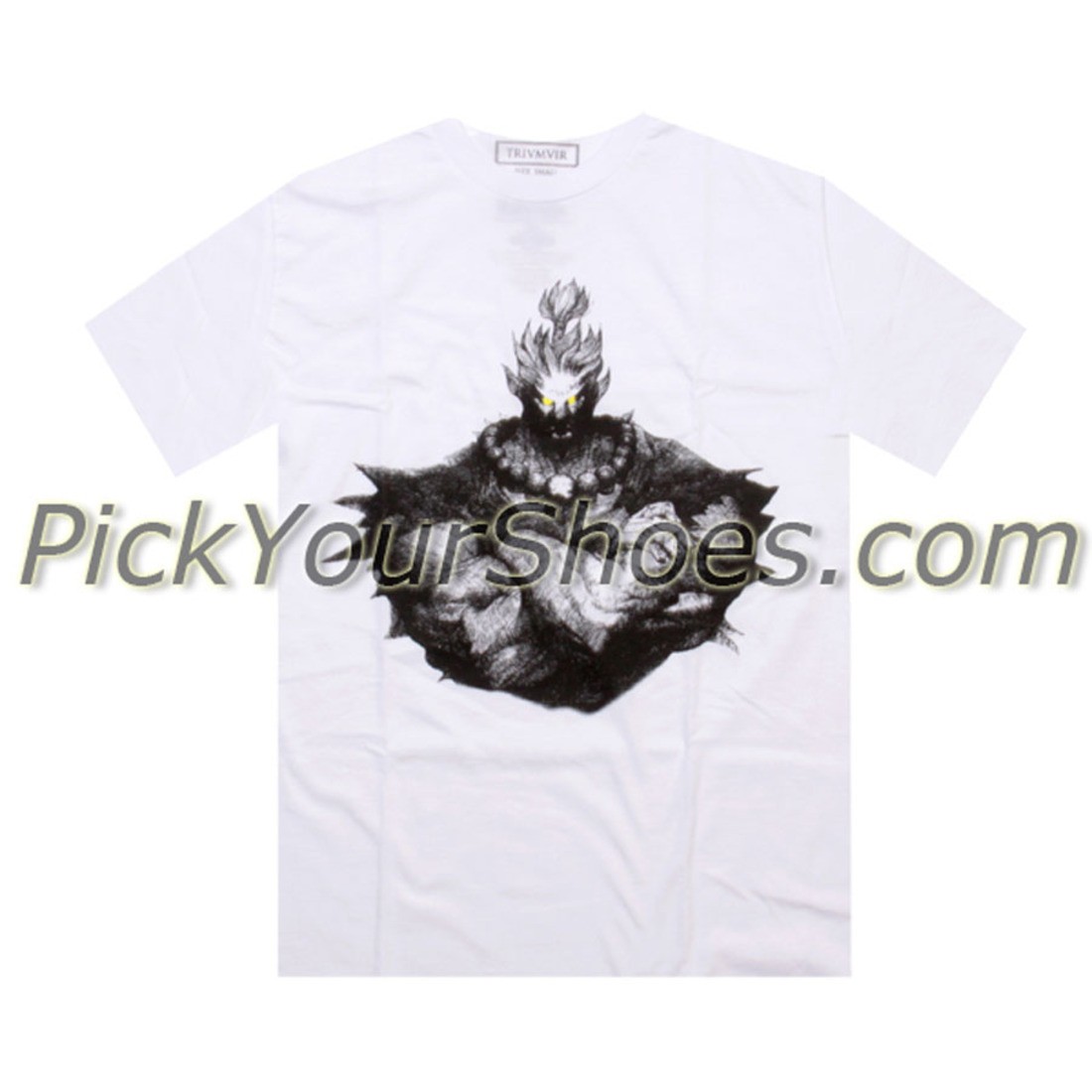 Triumvir Street Fighter Tee - Akuma (white)