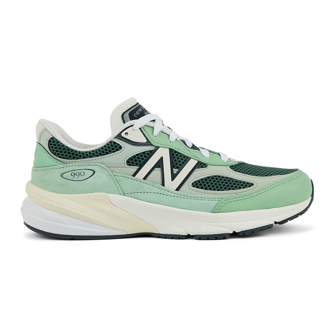 New Balance Unisex 990v6 U990AB6 - Made In USA (green / avocado / natural mint)