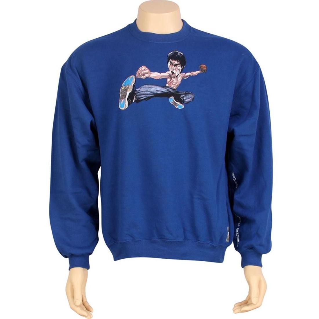 UNDRCRWN x Bruce Lee - AJ11 Space Jam Crew (royal blue)