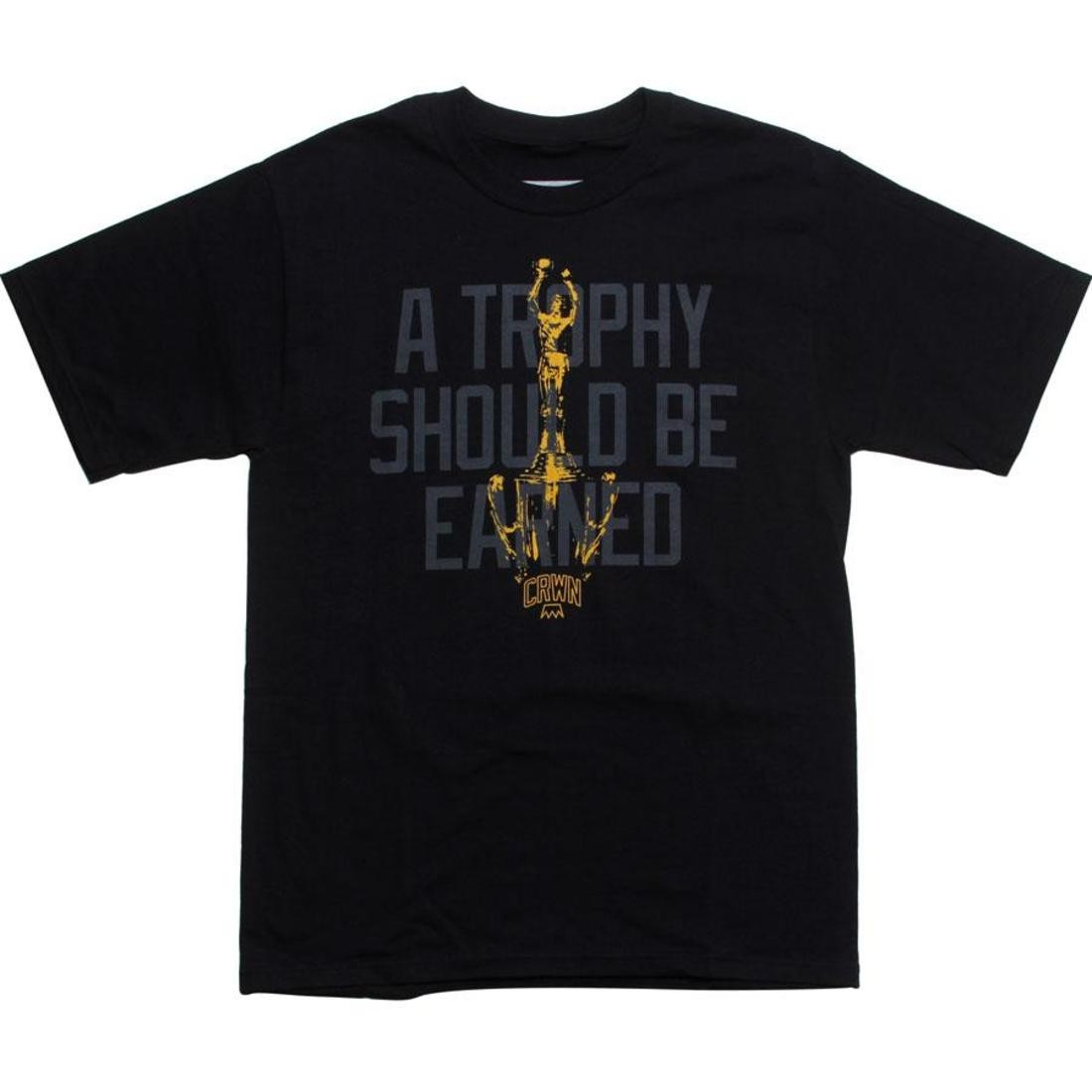 Under Crown Earned Tee (black)
