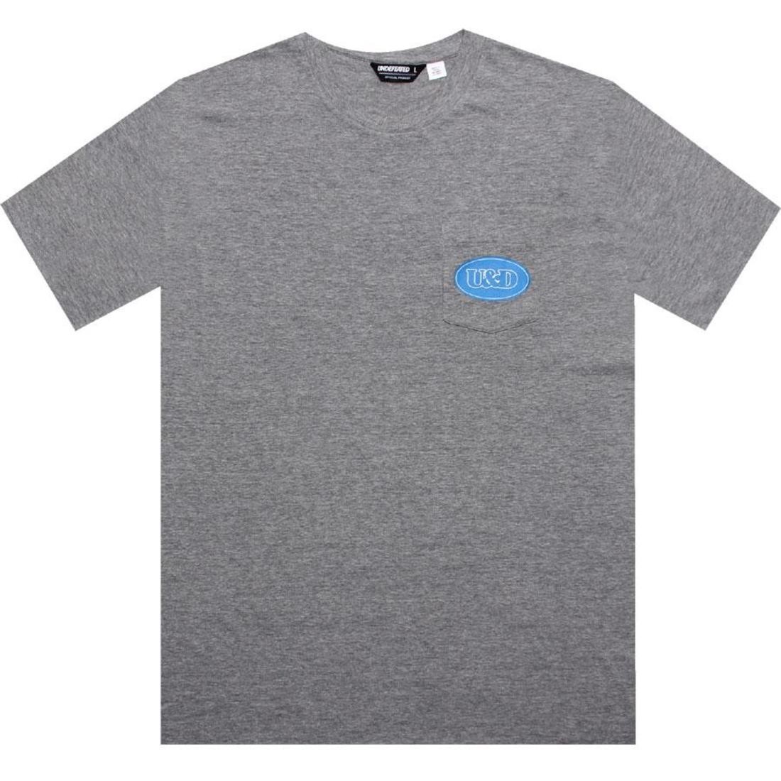 Undefeated U And D Pocket Tee (grey heather)