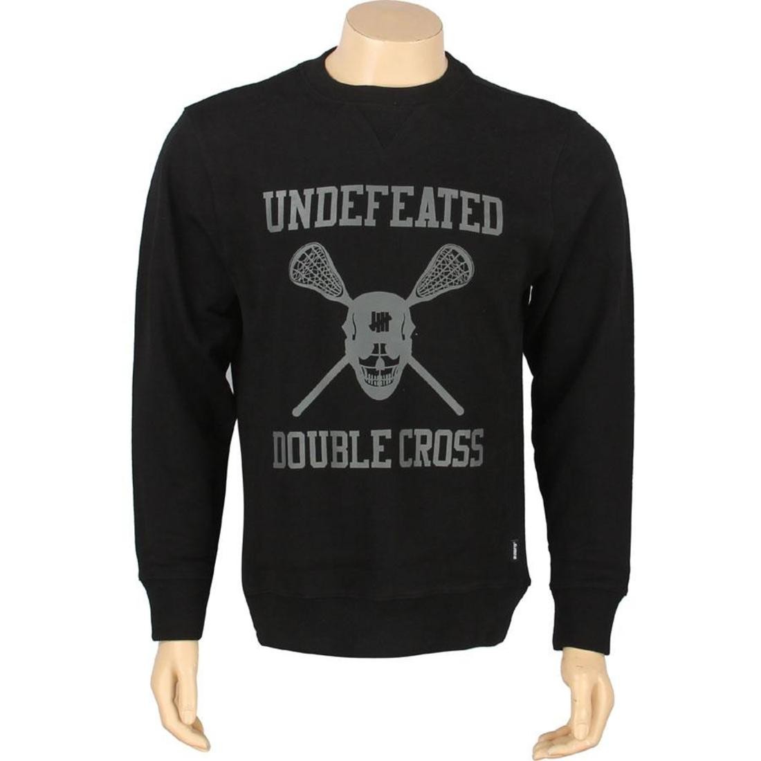 Undefeated Double Cross Crewneck (black)