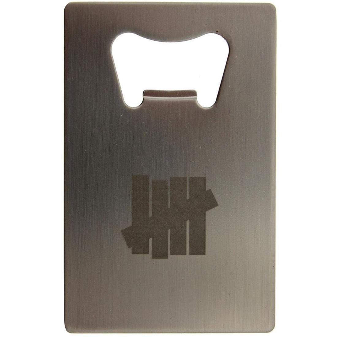 Undefeated 5 Strike Bottle Opener (silver)