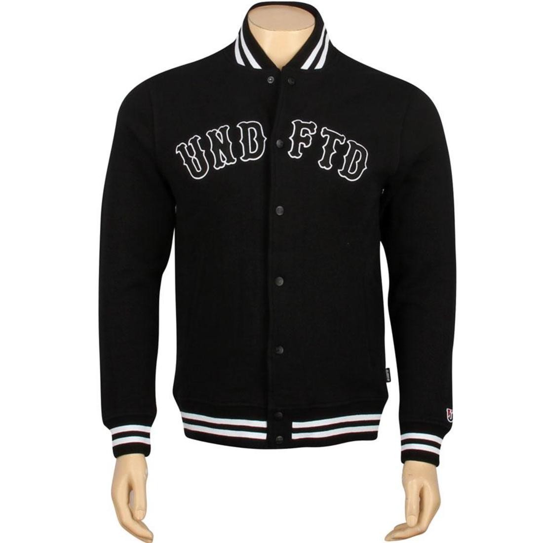 Undefeated UNDFTD Fleece Varsity Jacket (black)
