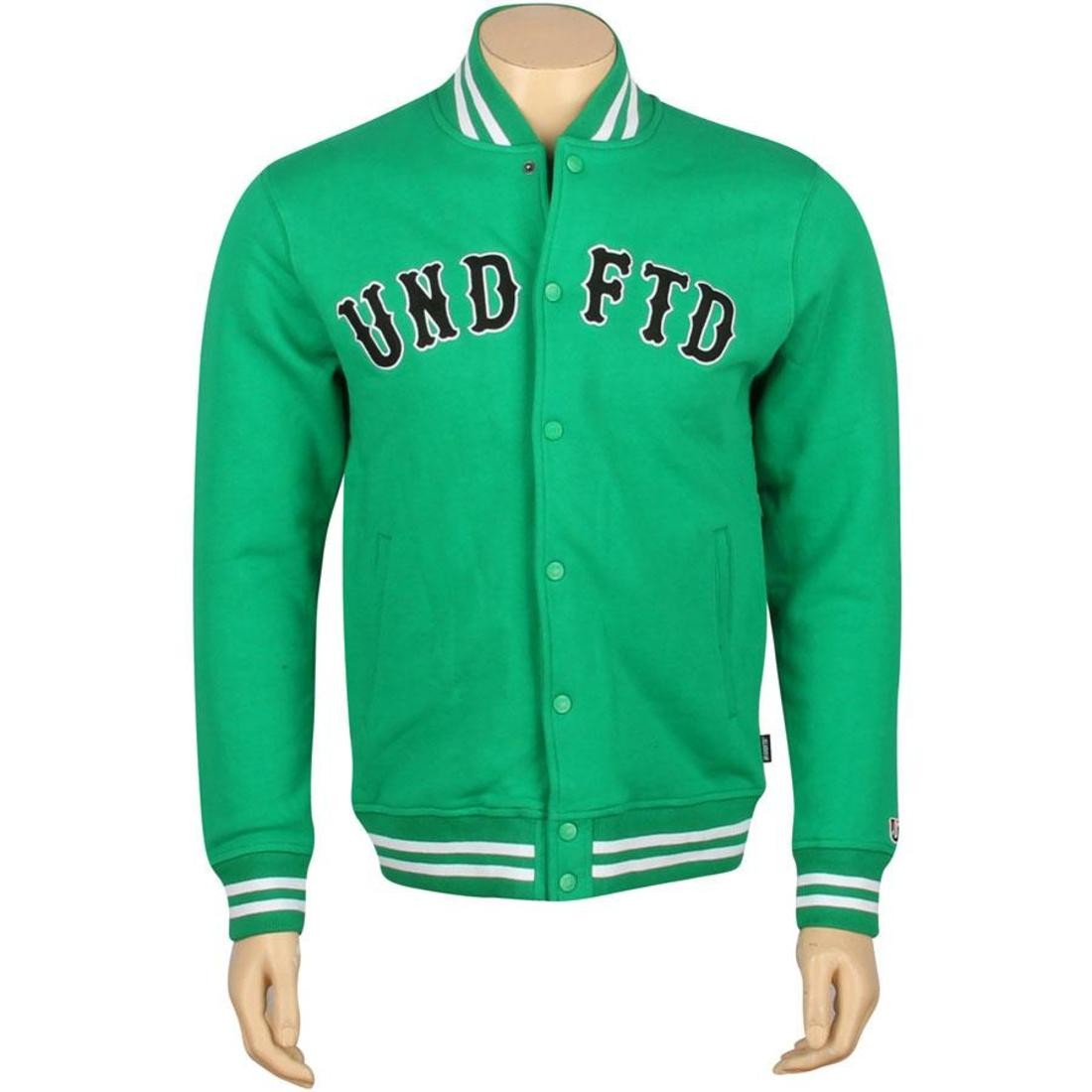 Undefeated UNDFTD Fleece Varsity Jacket (green)