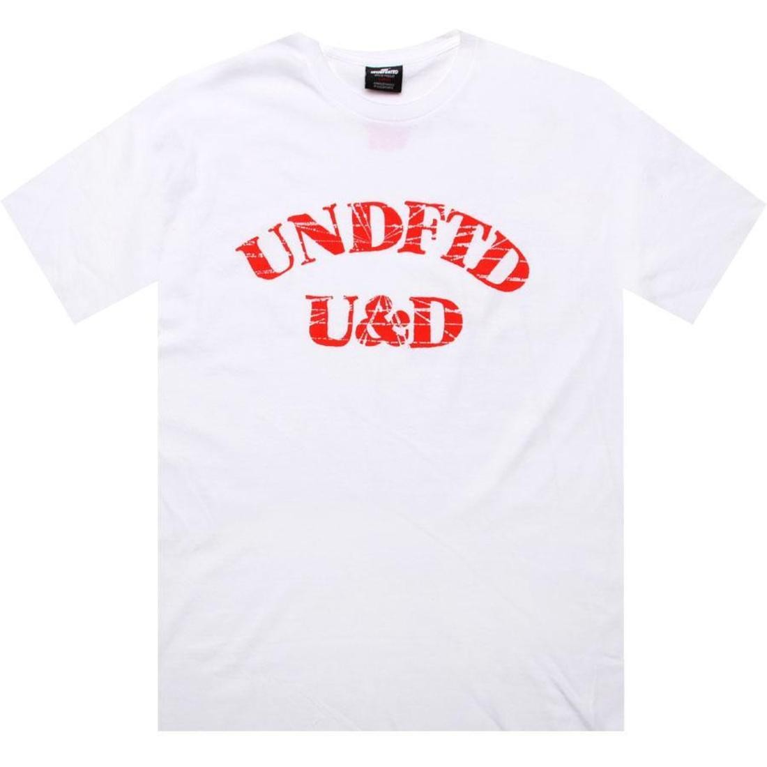 Undefeated U And D Tee (white)