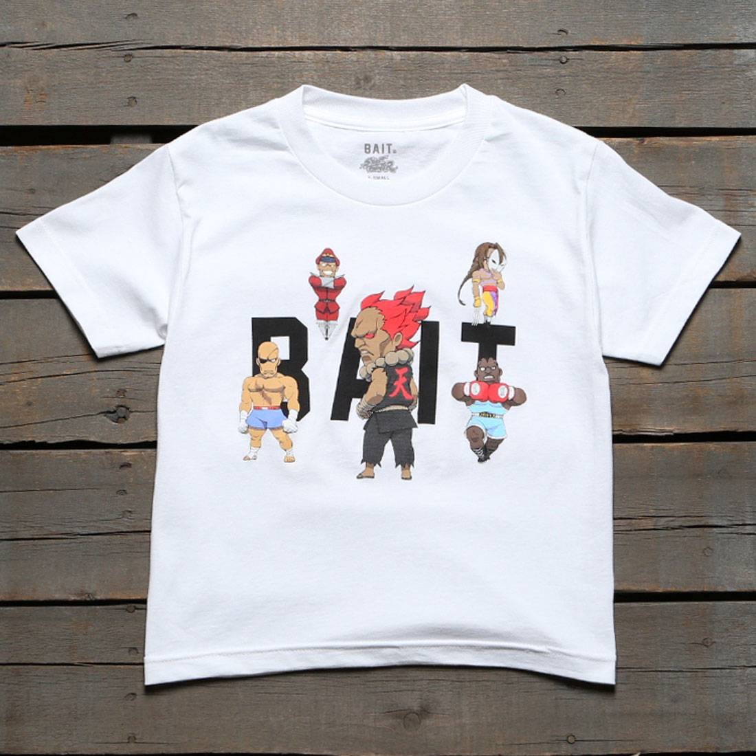 BAIT x Street Fighter Chibi Boss Youth Tee (white)