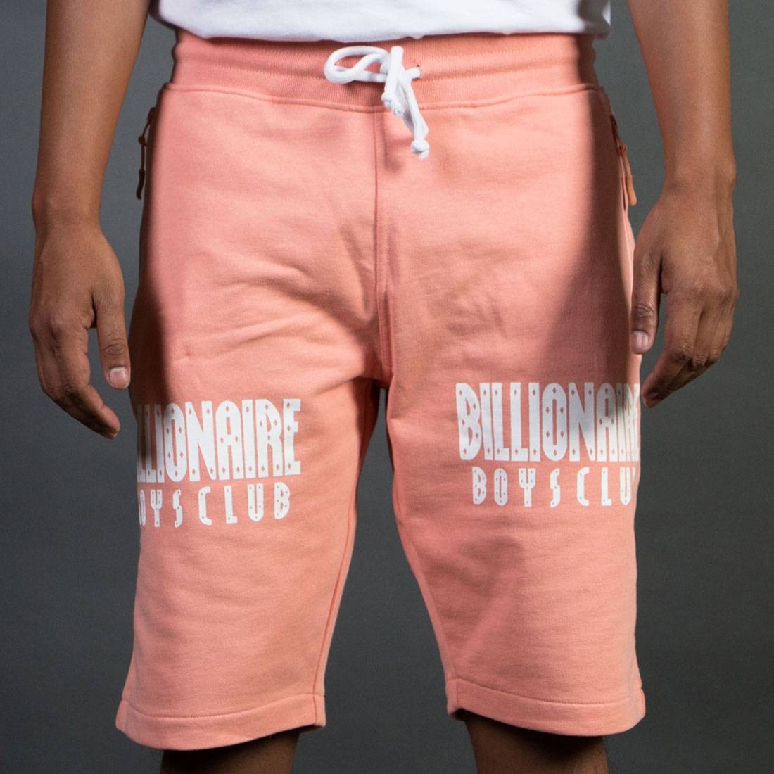 Billionaire Boys Club Men BB Wave Shorts (pink / coral almond)