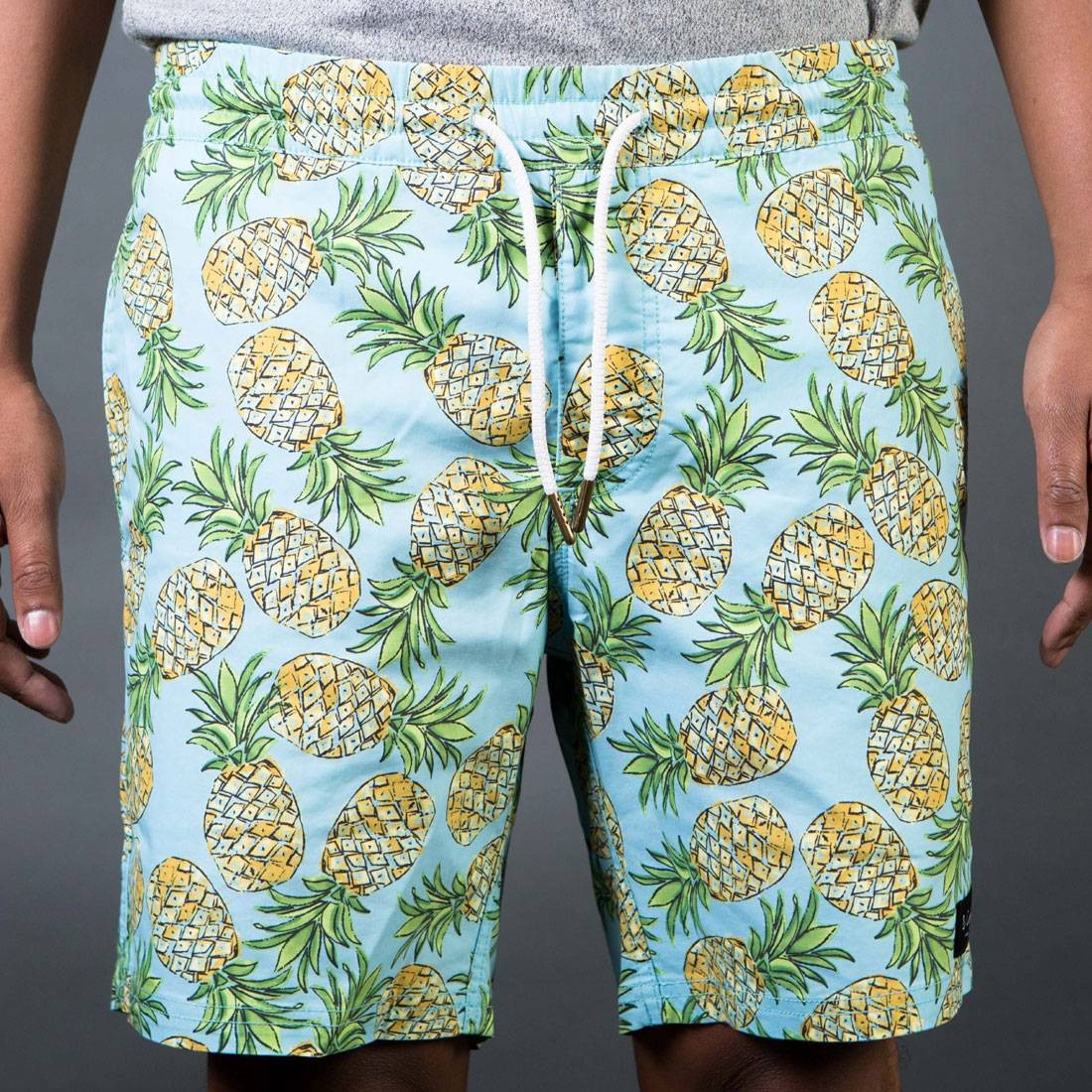 Barney Cools Men Amphibious Shorts (blue / green / pineapple)