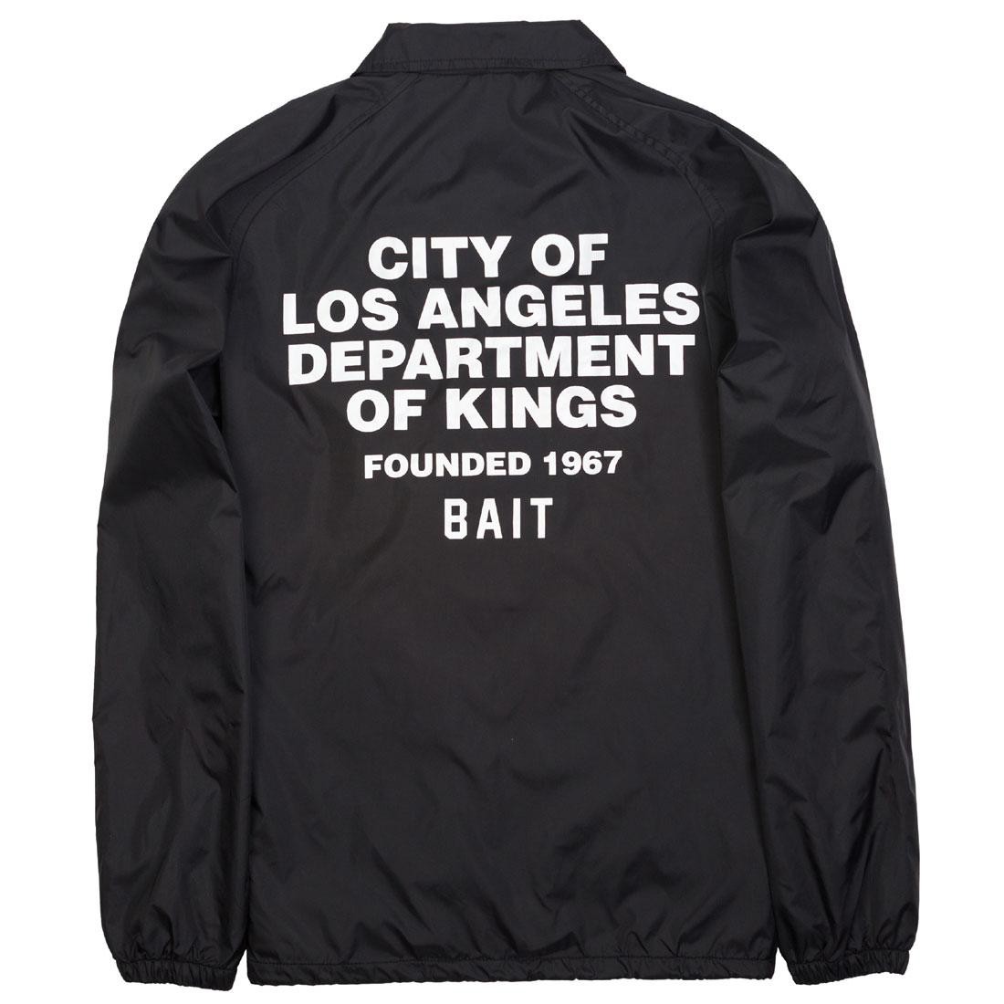 BAIT Men Department Coach Jacket (black)