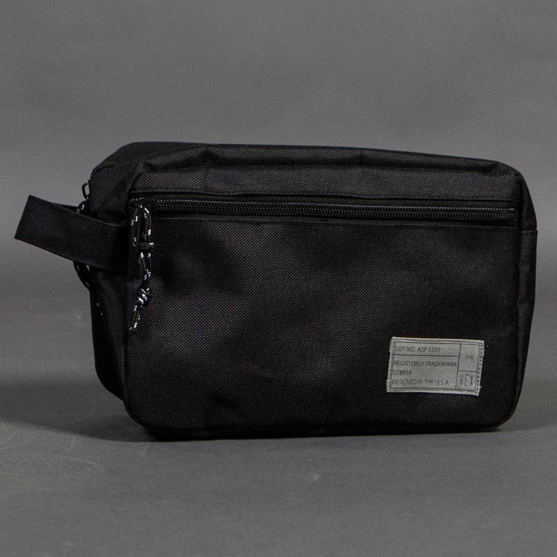 Hex Dopp Kit Bag (black)