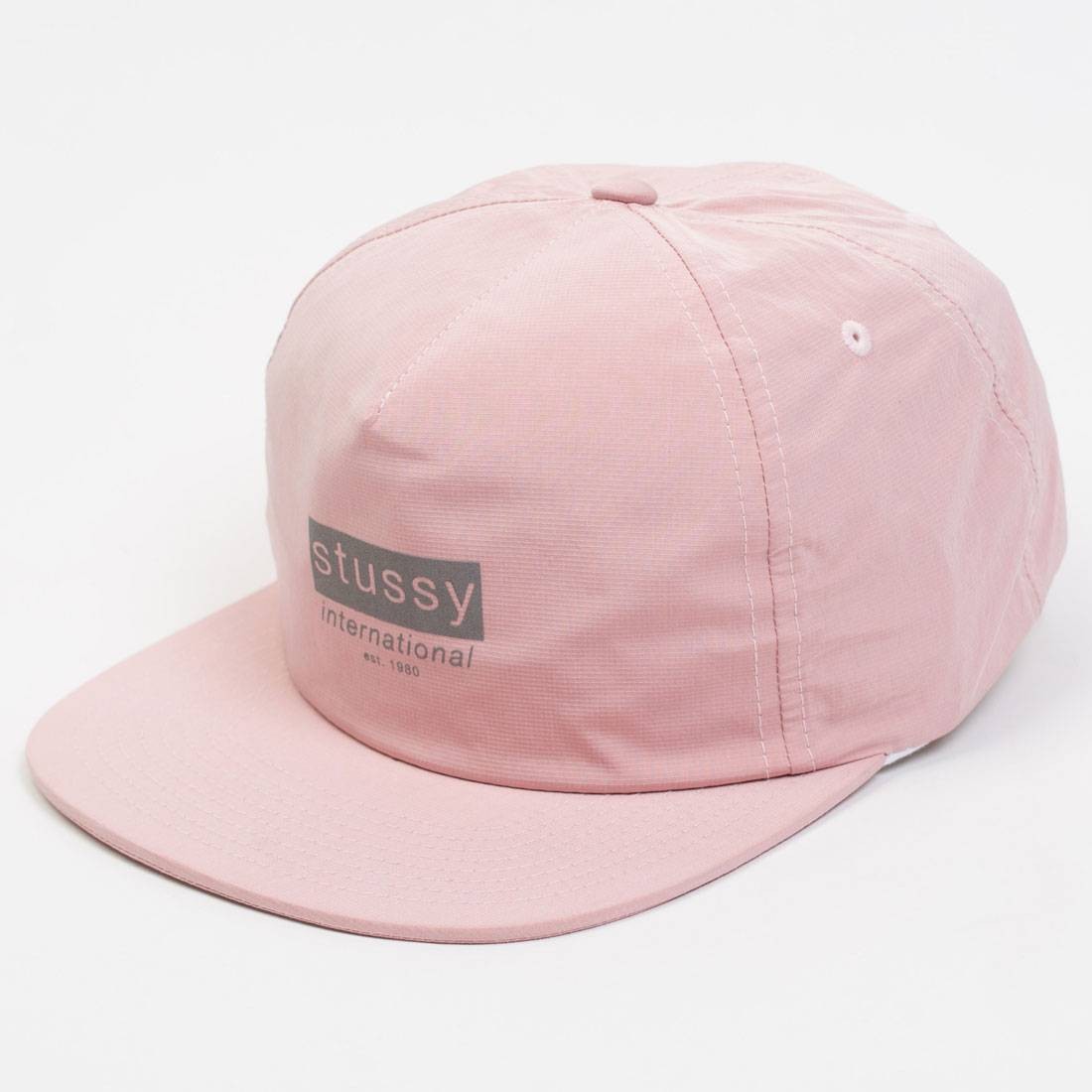 Stussy Reflective Tape Cap (pink)