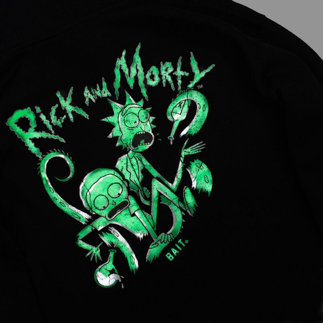 BAIT x Rick and Morty Men Tentacles Glow In The Dark Hoody (black)