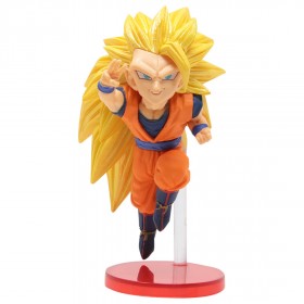 Banpresto Dragon Ball Z Dokkan Battle 5th Anniversary World Collectable Figure - 3 Super Saiyan 3 Son Goku (orange)