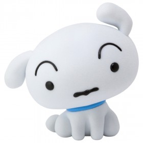 Banpresto Crayon Shin-Chan Fluffy Puffy Shiro Ver. A Figure (white)