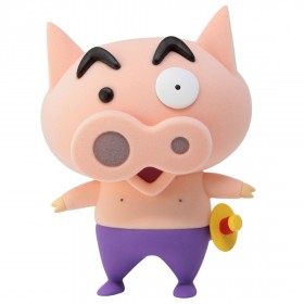 Banpresto Crayon Shin-Chan Fluffy Puffy Buriburi Zaemon Ver. B Figure (tan)