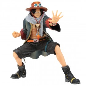 Banpresto One Piece Banpresto Chronicle King of Artist Portgas D. Ace III Figure (blue)