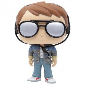 Funko POP Movies Back To The Future - Marty With Glasses (gray)