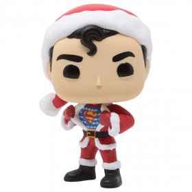 Funko POP Heroes DC Super Heroes - Superman In Holiday Sweater (red)