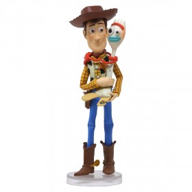 Medicom UDF Toy Story 4 Woody And Forky Ultra Detail Figure (brown)