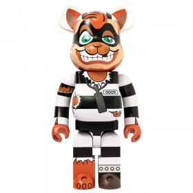Medicom TMNT Scratch 1000% Bearbrick Figure (white / black)