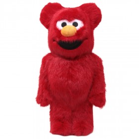 Medicom Sesame Street Elmo Costume Ver. 2.0 400% Bearbrick Figure (red)