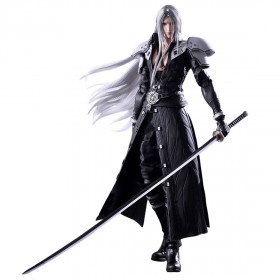 Square Enix Final Fantasy VII Remake Play Arts Kai Sephiroth Figure (gray)