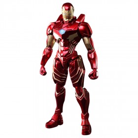 Square Enix Marvel Universe Variant Bring Arts Iron Man Figure (red)