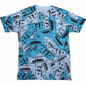 Playing For Keeps Hundred Bills Tee (blue)