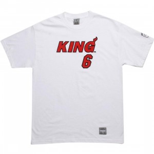 UNDRCRWN King 6 Tee - LeBron Miami (white)