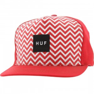 Huf Trip Herringbone Cap (red)