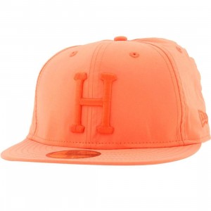 Huf 3M Reflective Neon Orange New Era Fitted Cap (neon orange)