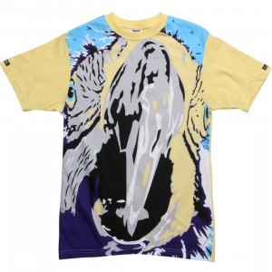 Crooks and Castles Murdoch Tee (canary)