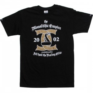 Crooks and Castles Monolithic Scroll Tee (black)