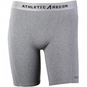 Athletic Recon Patriot Boxer Shorts (gray / heather)