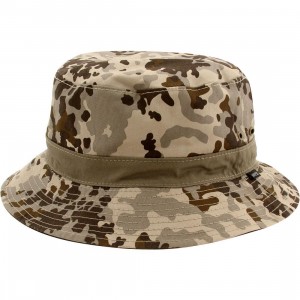 WeSC Flecktarn Bucket Hat (camo / aloe)