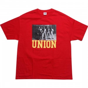 Union Respect Every Time Tee (red / yellow)