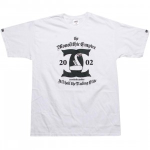 Crooks and Castles Monolithic Scroll Tee (white)