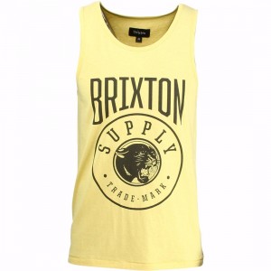 Brixton Men Tremont Tank Top (yellow)