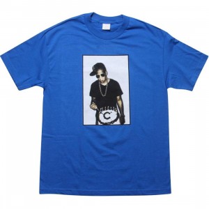 Caked Out B Day Tee (royal blue)