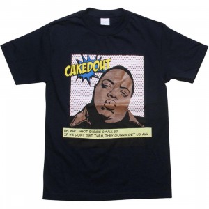 Caked Out Big Pop Tee (navy)