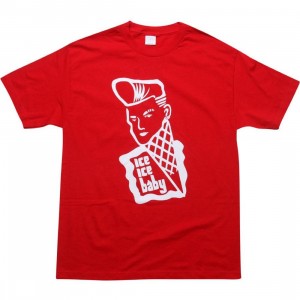 Caked Out Ice Ice Baby Tee (red)