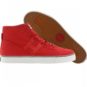 HUF Hupper Canvas (red / white)