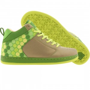 JB Classics Peddler Mids 3M Hex-Plated (brushed gold / green apple / electric green)