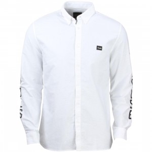 Barney Cools Men OE Long Sleeve Shirt (white)